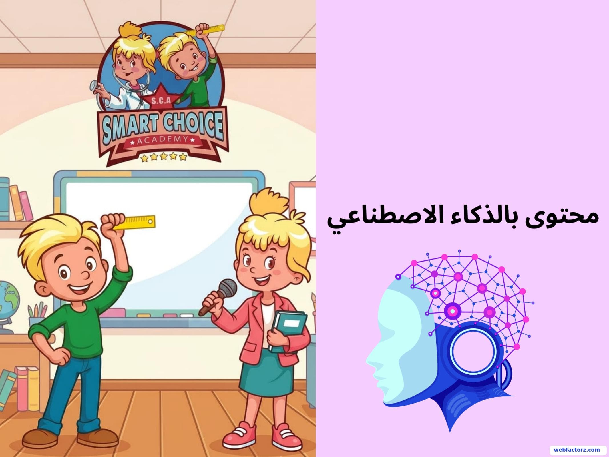 محتوى بالذكاء الاصطناعي