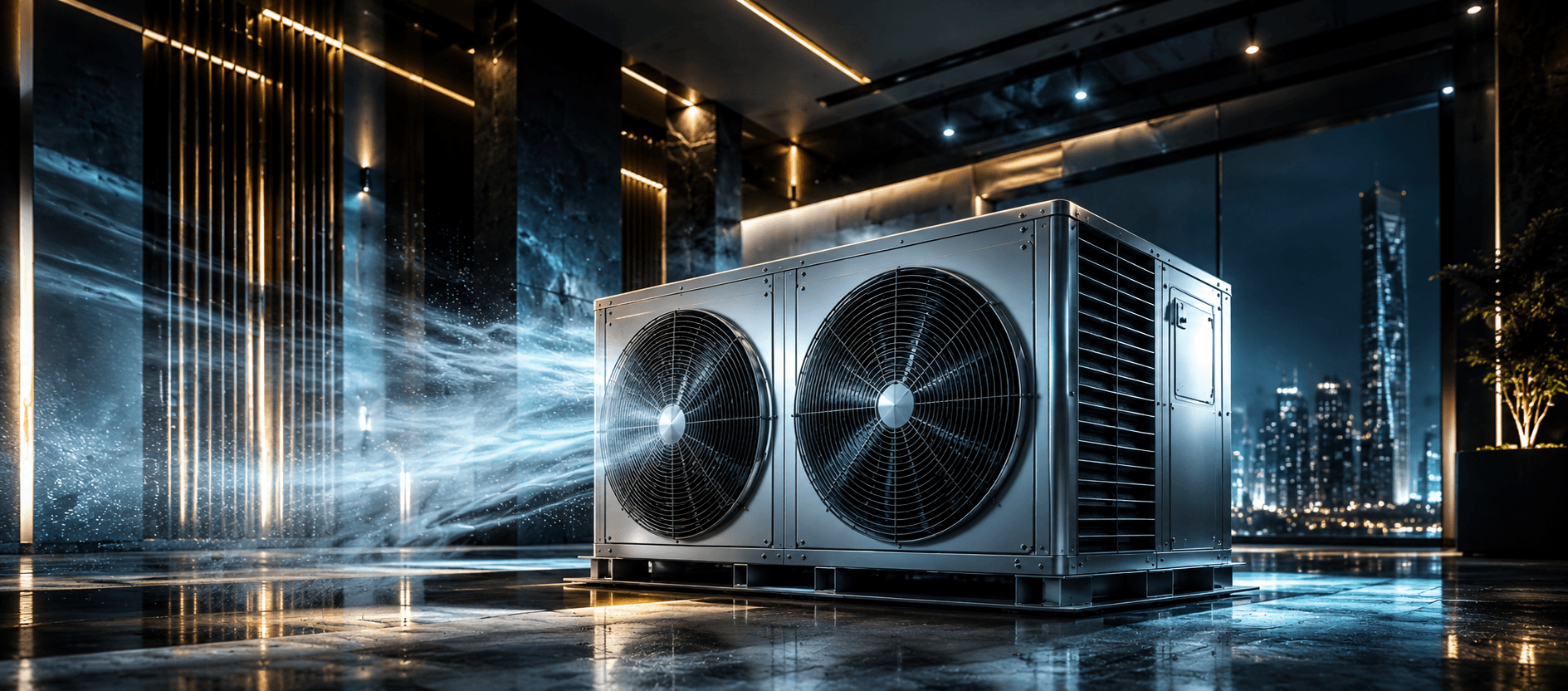 AI visual for HVAC equipment